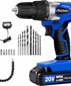 Cordless Drill Kit with Battery Charger Included WA10